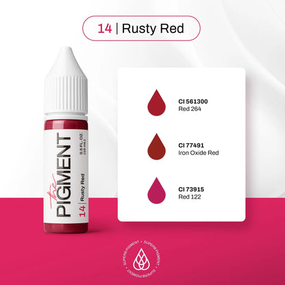 The Pigment - 14 Rusty Red - 15ml