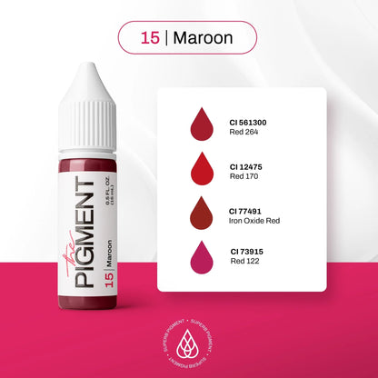 The Pigment - 15 Maroon - 15ml
