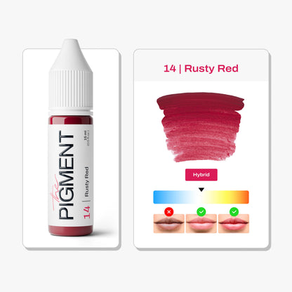 The Pigment - 14 Rusty Red - 15ml