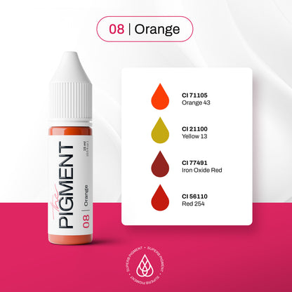 The Pigment - 08 Orange - 15ml