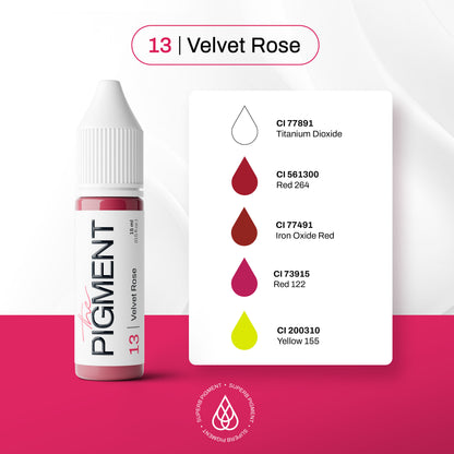The Pigment - 13 Velvet Rose - 15ml