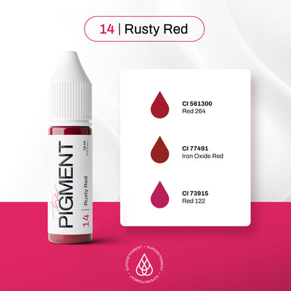 The Pigment - 14 Rusty Red - 15ml