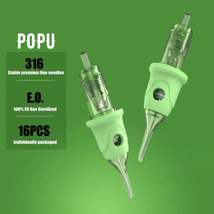 POPU - Omni Cartridge 3-round liner long taper - 16pcs